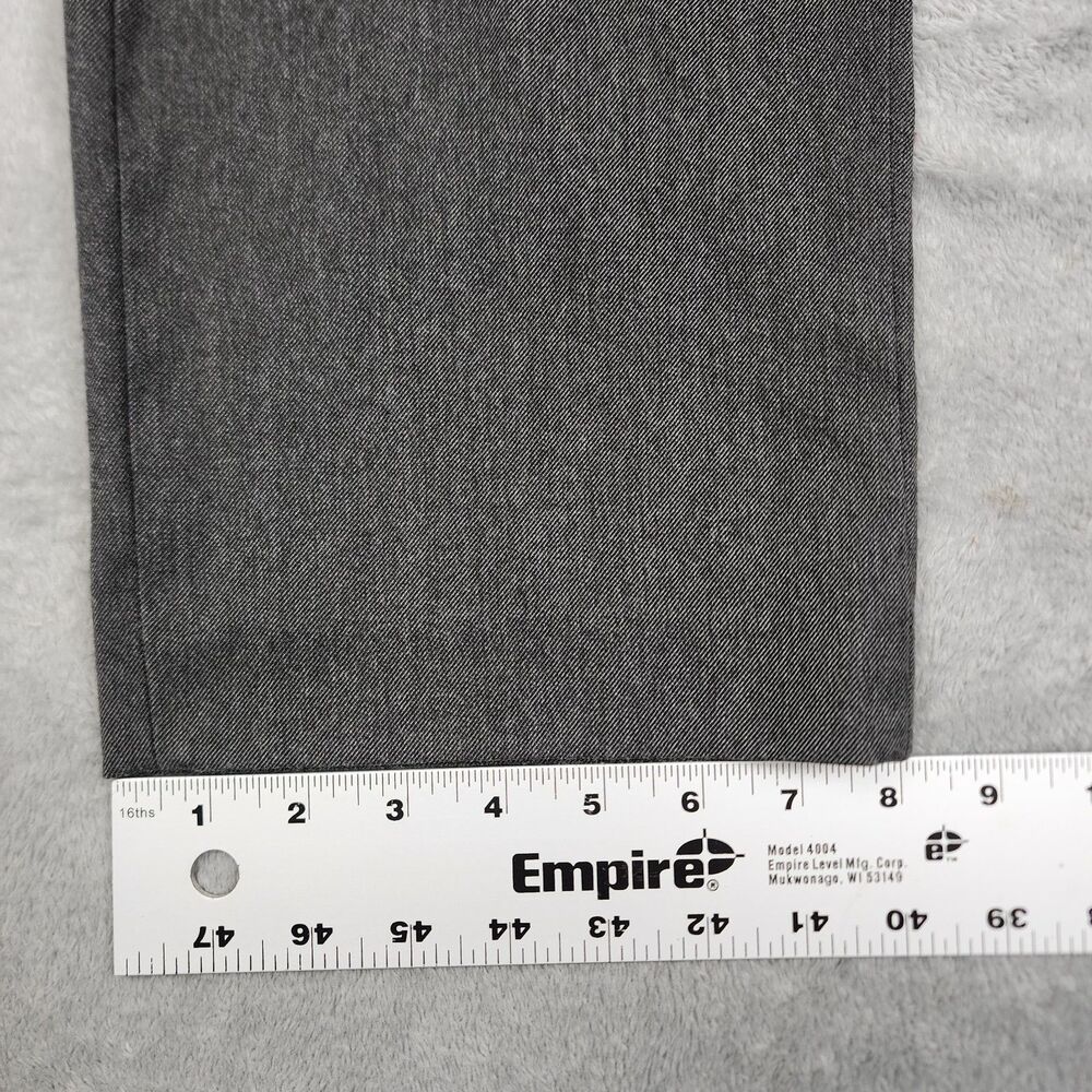 Lauren Ralph Lauren Men's Dress Slacks 36x30 Charcoal Gray Flat Front Classic - Picture 13 of 13